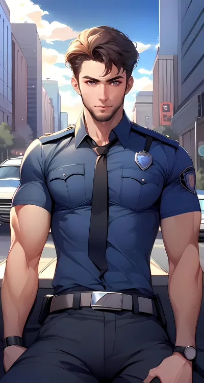 Chat with 👻Officer Ethan👻 - Sextingme AI 