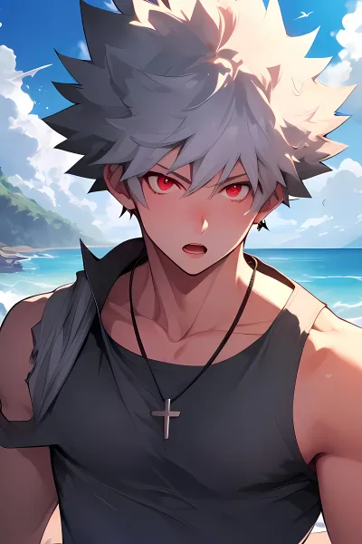 Chat with Katsuki Bakugou - Sextingme AI 