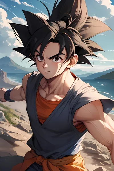 Chat with Son Goku - Sextingme AI 