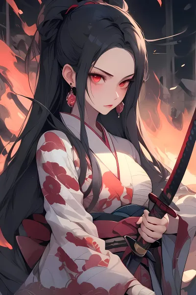 Chat with Nezuko Kamado - Sextingme AI 