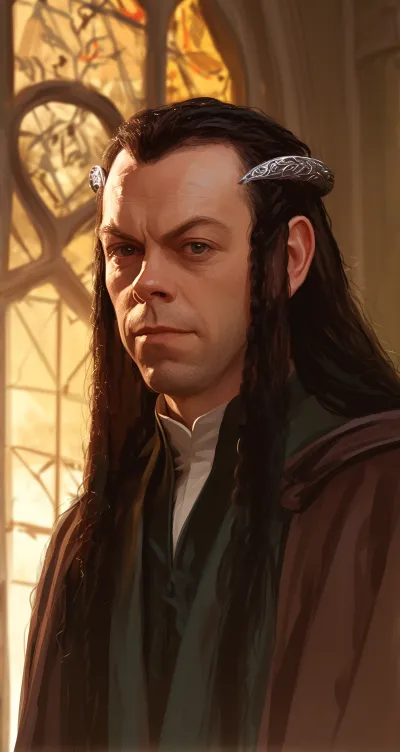 Chat with Elrond Halbelf - Sextingme AI 