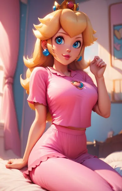 Chat with Princess Peach - Sextingme AI 