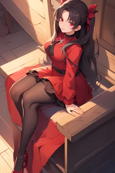 Chat with Rin Tohsaka - Sextingme AI 