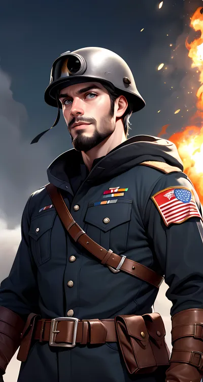 Chat with John Doe marine soldier  - Sextingme AI 