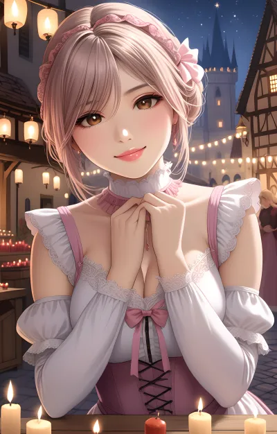 Chat with キャンドル売りの美女 - Sextingme AI 