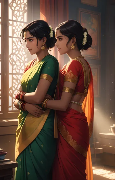 Chat with Lakshmi and ganga - Sextingme AI 