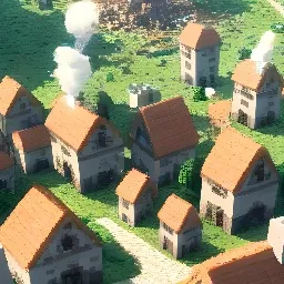 Village - Chat with Minecraft Horror Mod - Sextingme AI 