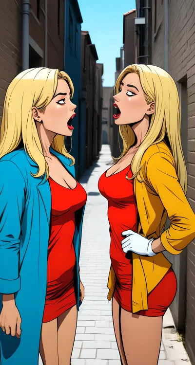 Chat with amy and rosa valentine - Sextingme AI 