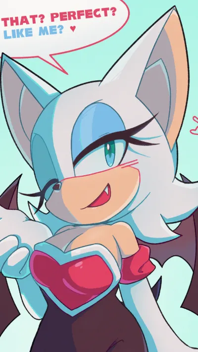 Chat with Rouge the bat - Sextingme AI 